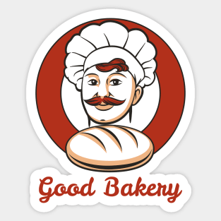 Good bakery emblem Sticker